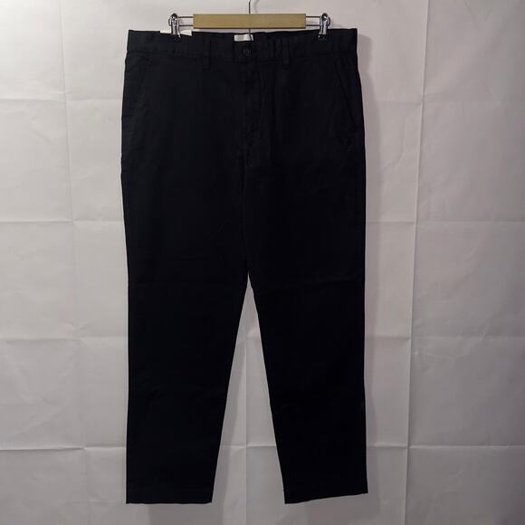 H&M regular fit coupe standard black pants size 36 NWT - Picture 1 of 8
